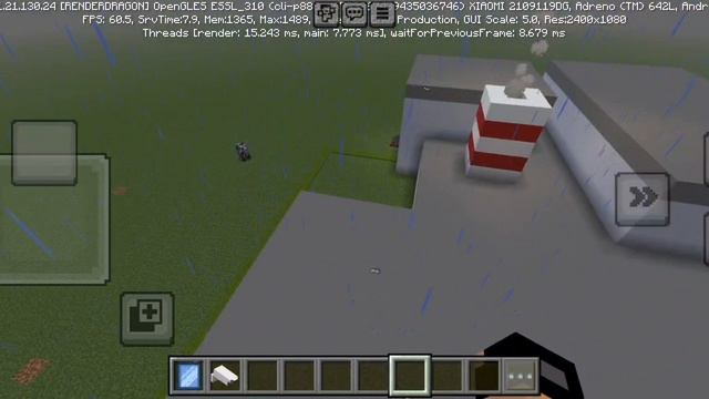 показываю свою Чаэс в minecraft
