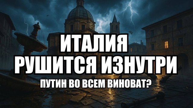 Разваливающаяся Италия как результат расстановки приоритетов | Крамаровский