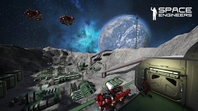 Space Engineers. Непонятное садоводство и распил всего что попадёт.