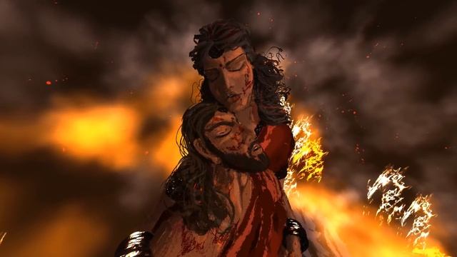 Джатака. Бык и Птица: Сказание о Воскресшей Любви [8/8] Иллюстрации в Виртуальной Реальности.