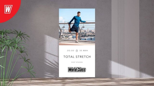 TOTAL STRETCH с Олегом Красиным | 10 ноября 2025 | Онлайн-тренировки World Class