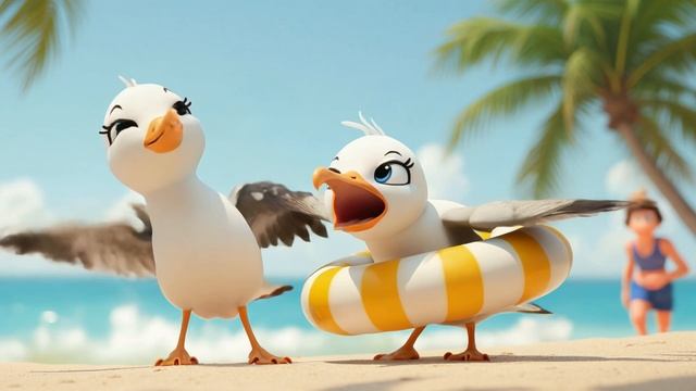 Лабубу в отпуске.