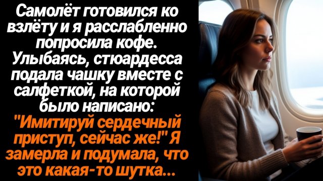 Жизненные Истории/Имитируй сердечный приступ, сейчас же,- было написано на салфетке