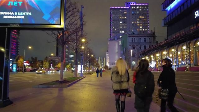 Москва Арбат вечером 2025 легендарная улица оживает после заката 🌙