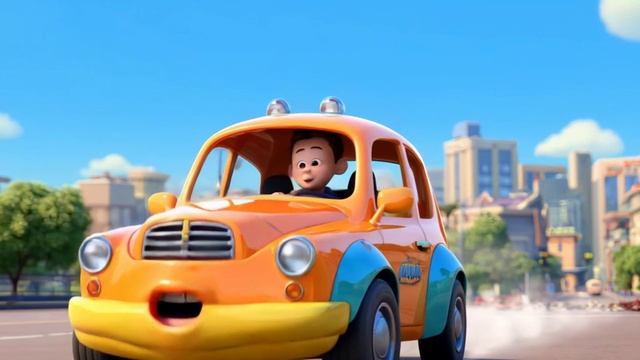 Автомобильные мечты: мчимся по радуге мультфильм