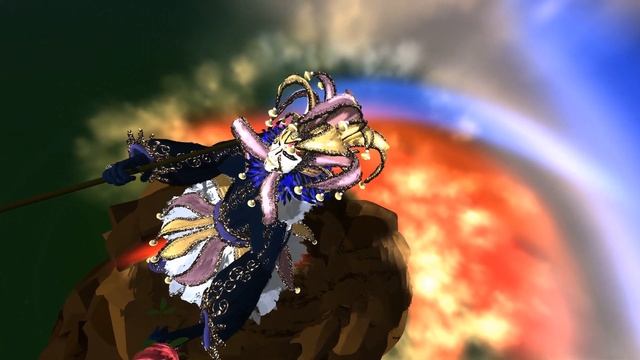 Major Arcana "The Fool. Vanity" / Virtual Reality Painting / NFT Art