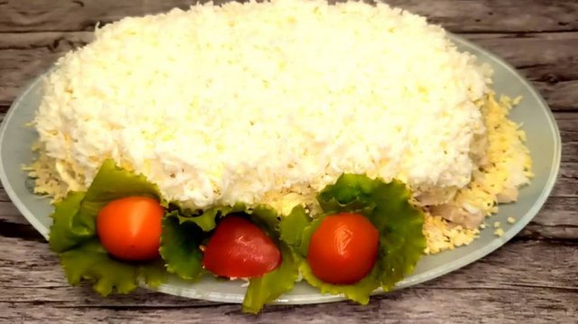 Нежный салат «Невеста» — просто тает во рту! Праздничный рецепт, который любят все.