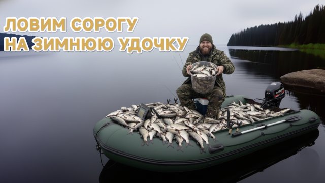 🎣 Эксперимент на воде! Рыбалка на зимнюю удочку с лодки — работает ли это?