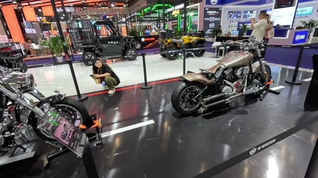 Мотоциклы и квадроциклы HiSUN (X-WEDGE) Выставка CIMA MOTOR Часть 18