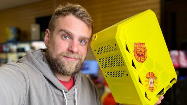 Напечатали «ПК» на 3D принтере за 2 дня!  #HappyPC