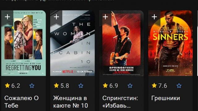 IMDb: Растущий рейтинг в драматических фильмах — Четыре новых фильма 2025 года