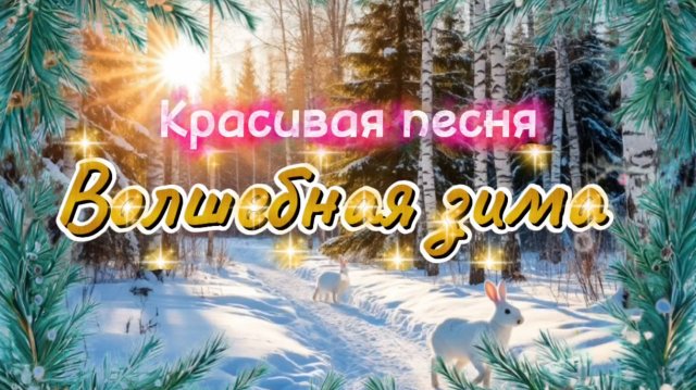 НОВАЯ ПЕСНЯ ПРО ЗИМУ.