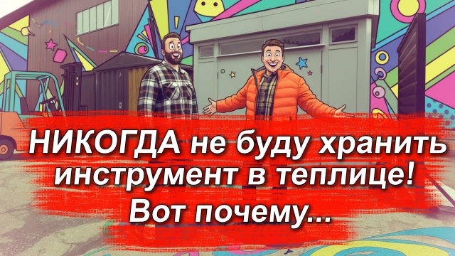 Я поехал на производство и нашел решение ДЛЯ СВОЕГО ИНСТРУМЕНТА! Хозблок за 5 дней