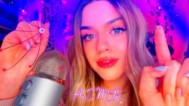АСМР🥥массаж и неразборчивый шепот