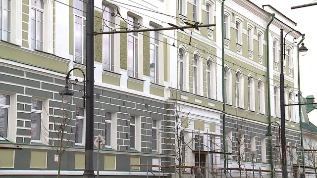 (Рыбинск-40) ФАСАДАМ ПОДАРИЛИ ВТОРУЮ ЖИЗНЬ