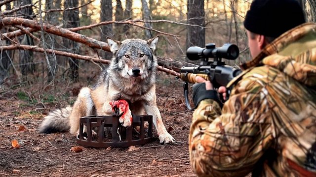 Он освободил стаю ГОЛОДНЫХ волков - то, что произошло п (2)