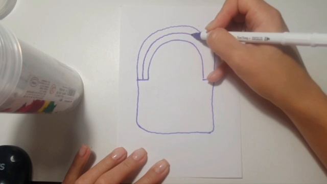 рисуем рюкзак