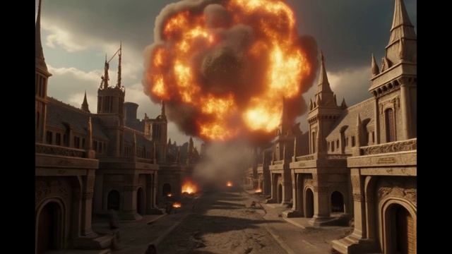 Вот так погибла Древняя Цивилизация людей по мнению ИИ