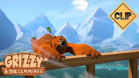 Уроки полетов с леммингами — Гриззи и лемминги