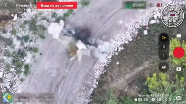 🔴Работа НРТК «Курьер» по доставке грузов на передовую под огнём противника🔴