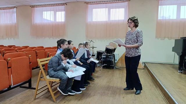 Открытый урок по предмету "Хоровой класс" (1-2 классы) Лебедевой Людмилы Валентиновны