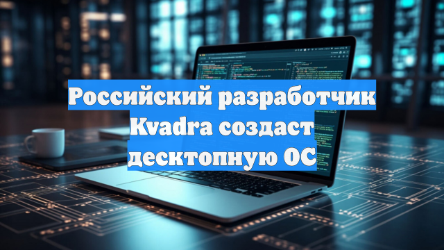 Российский разработчик Kvadra создаст десктопную ОС