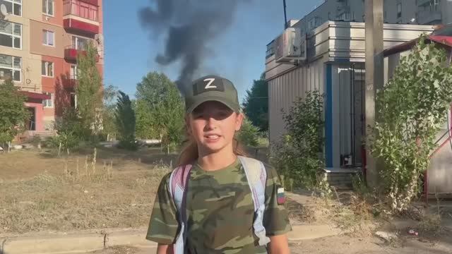 Наташа Павлова - "я жду папу с войны"