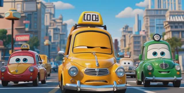 Мечты о скорости и веселых гонках мультик