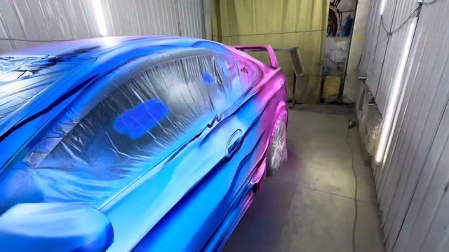 РАСПИСАЛ HONDA INTEGRA В КОМИКС СТИЛЕ_машина как нарисованная