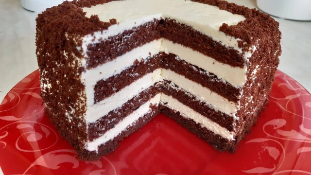 СКАЗКА на РОЖДЕСТВО и НОВЫЙ ГОД! Торт ЗА 30 МИНУТ / ВКУСНЕЕ чем Торт ПТИЧЬЕ МОЛОКО