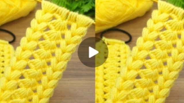 ПОВЯЗКА НА ГОЛОВУ КРЮЧКОМ В ТУНИССКОЙ ТЕХНИКЕ ВЯЗАНИЯ #тунисскоевязание #вязаниекрючком #все_в_жизни