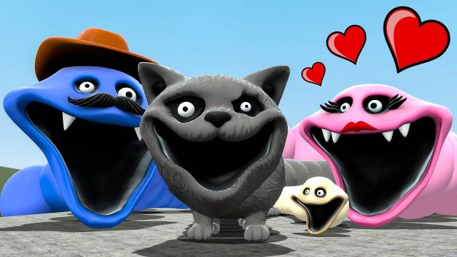 МАМА И ПАПА ЧЕРВЯЧКИ ПОДАРИЛИ СВОЕМУ СЫНУ ГОЛОДНОГО КОТА, НО ЧТОТО ПОШЛО НЕ ТАК🙄