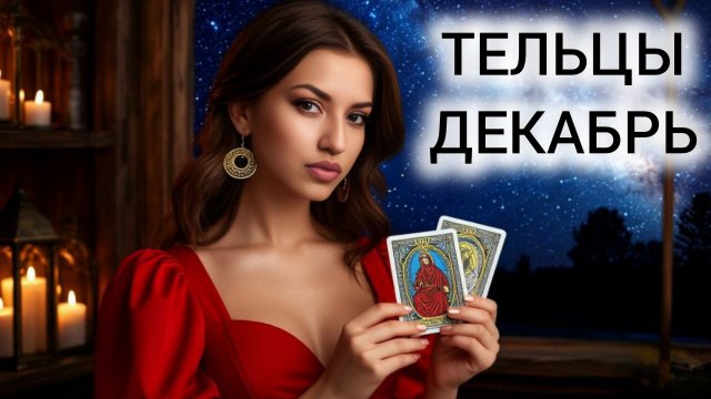 ТАРОПРОГНОЗ ТЕЛЬЦЫ ДЕКАБРЬ 2025 ❤️ РЕСУРСЫ, РЕСУРСЫ И ЕЩЁ РАЗ РЕСУРСЫ