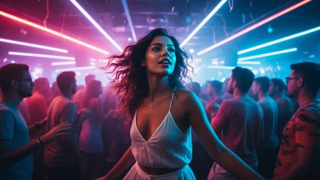 Электронная музыка в стиле Electro House.