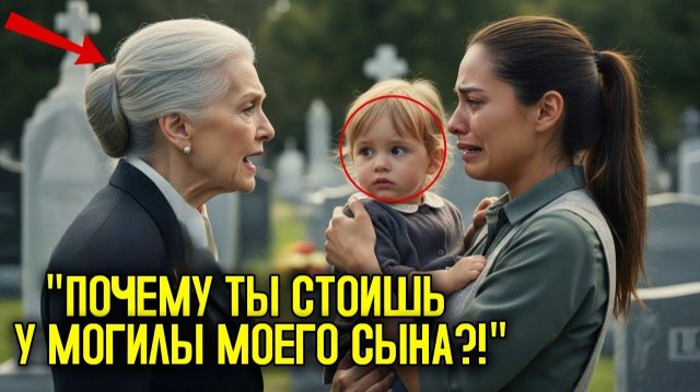 Миллиардерша пришла на МОГИЛУ своего СЫНА и увидела ме