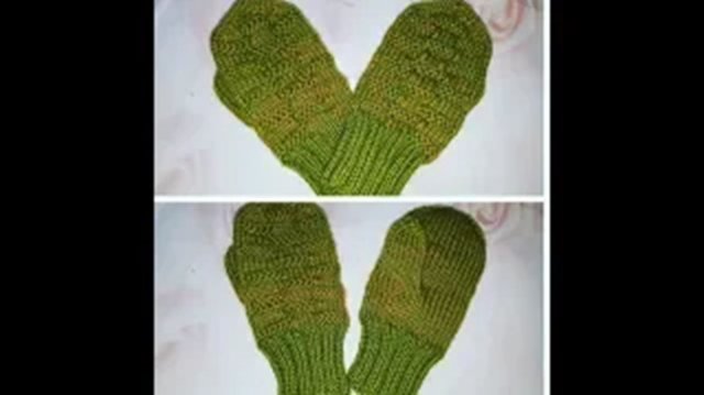 Рукавички детские - МК