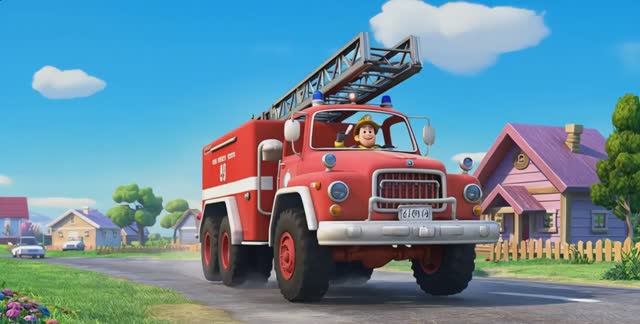 Песенка про машинки Веселые автогонки: кто победит? мультик