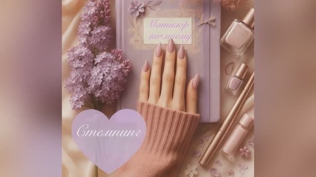 Стемпинг на омбре