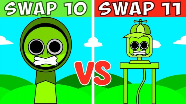 SPRUNKI: ФАЗА 1, ОБМЕН 10 ПРОТИВ 11 — БИТВА ВЕРСИЙ! ⚔️🔄💥