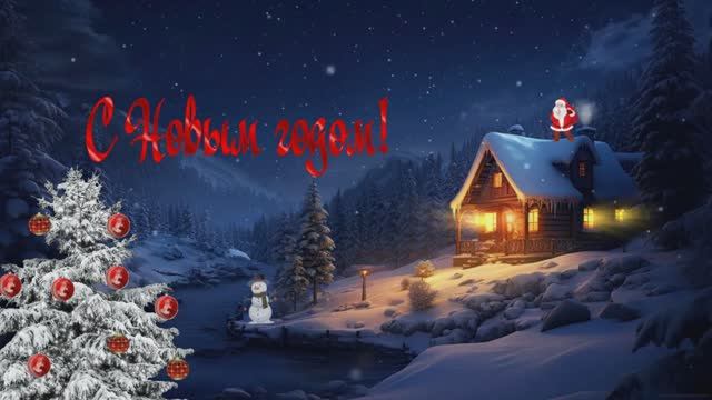 Полина! - С Новым годом!