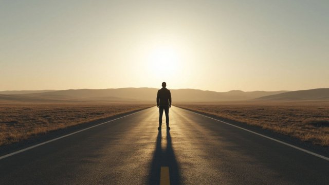 Выхожу один я на дорогу...