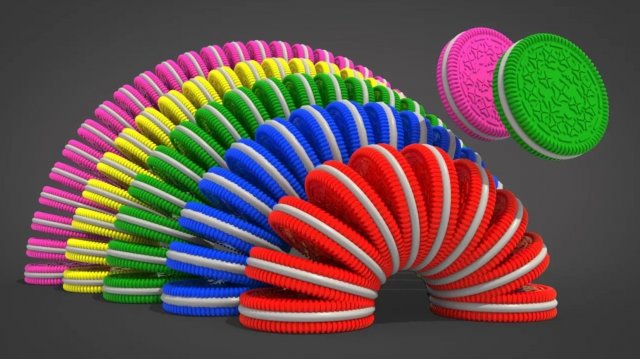 Радуга из Печенек - УЧИМ ЦВЕТА | Мультик для малышей | Обучающие видео для детей | #ВолшебствоТВ