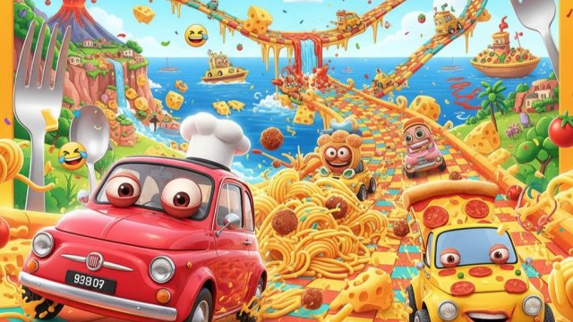 МУЛЬТ ПРО ТАЧКИ! ИТАЛЬЯНСКИЕ ЖИВОТНЫЕТ! НОВАЯ ПОЛОСА ПРЕПЯТСТВИЙ! 🤯 (Самый Тупой Тест)