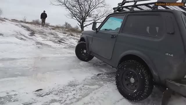 По Бездорожью на ТУРБОВОЙ НИВЕ. Крутой Подъем.