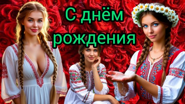 с днём рождения шикарное видео поздравление музыкальная открытка