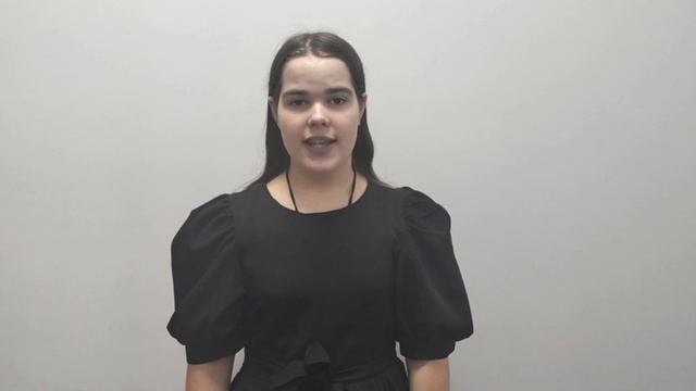 Кущенко Анастасия Александровна 
"Я не люблю" В. С. Высоцкий 
Конкурс "Красноярск читает Высоцкого"