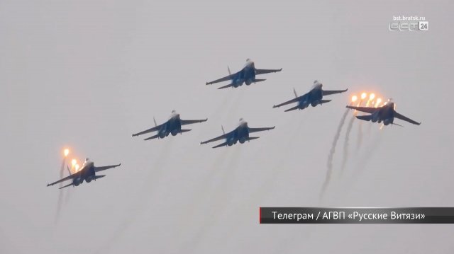 В Братске побывали легендарные «Русские витязи»