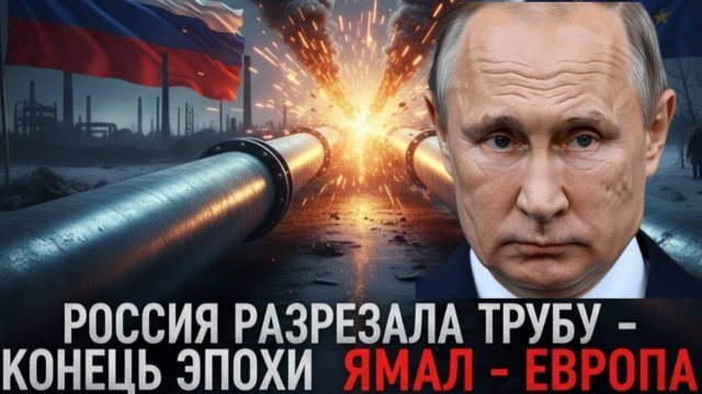 Россия разрезала газовую трубу конец эпохи Ямал Европа