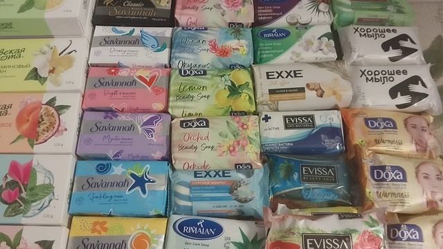 ✨Запасы туалетного мыла. ✨✨✨