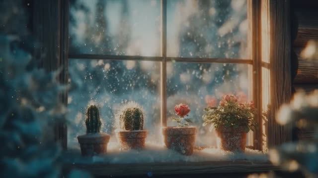 Зимний цвет..